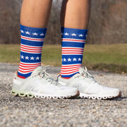 Socrates® Mid-Calf Performance Socks - Home Sweet Home