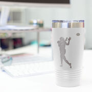 Football 20 oz. Double Insulated Tumbler - Receiver
