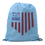 Baseball Drawstring Backpack - No Place Like Home