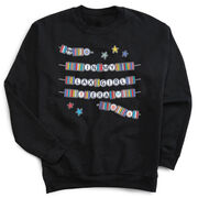 Girls Lacrosse Crewneck Sweatshirt - In My Lax Girl Era