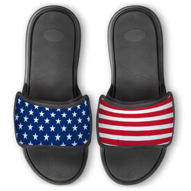 Repwell&reg; Slide Sandals - USA Flag