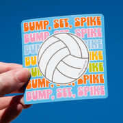 Volleyball Sticker - Bump Set Spike