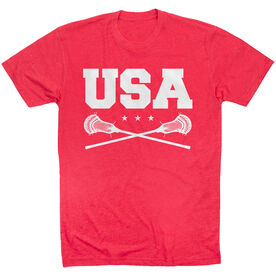 Guys Lacrosse Short Sleeve T-Shirt - USA Lacrosse