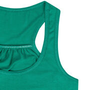 Softball Flowy Racerback Tank Top - Nothing Soft About It