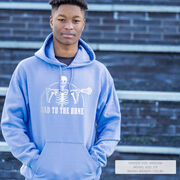 Guys Lacrosse Hooded Sweatshirt - Bad To The Bone