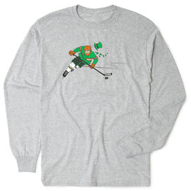 Hockey Tshirt Long Sleeve - St. Hat Trick