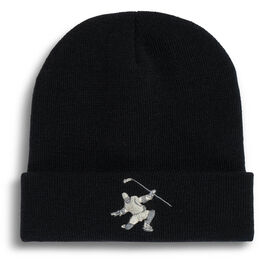 Hockey Embroidered Beanie - Dangle Snipe Celly