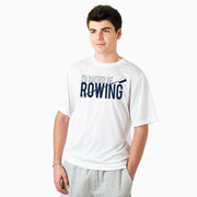 Crew Short Sleeve Performance Tee - I'd Rather Be Rowing