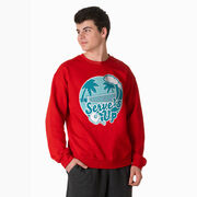 Pickleball Crewneck Sweatshirt - Serve's Up