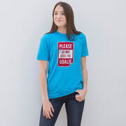 Short Sleeve T-Shirt - Don’t Feed The Goalie