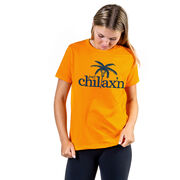 Lacrosse Short Sleeve T-Shirt - Just Chillax'n