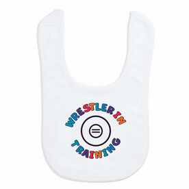 Wrestling Baby Bib - Wrestler in Training