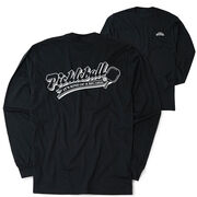 Pickleball Tshirt Long Sleeve - Kind Of A Big Dill (Back Design)