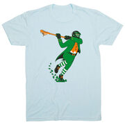 Guys Lacrosse Short Sleeve T-Shirt - Lacrosse Leprechaun