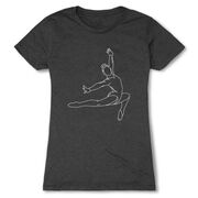 Gymnastics Women's Everyday Tee - Gymnast Sketch