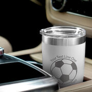 Soccer 20 oz. Double Insulated Tumbler - Ball Icon