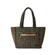 Amelia Tote - Camo Green