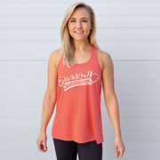 Pickleball Flowy Racerback Tank Top - Kind Of A Big Dill