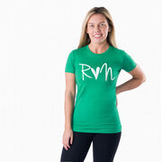 Women's Everyday Runners Tee - Run Heart