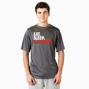 Baseball Short Sleeve Performance Tee - Eat. Sleep. Baseball.