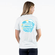 Volleyball Short Sleeve T-Shirt - Serve's Up (Back Design)
