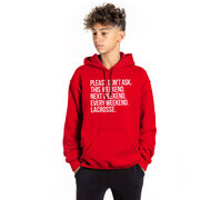 Lacrosse Hooded Sweatshirt - All Weekend Lacrosse