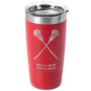 Guys Lacrosse 20 oz. Double Insulated Tumbler - Crossed Sticks Icon