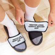 Personalized Repwell&reg; Sandal Straps - Your Text