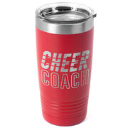 Cheerleading 20 oz. Double Insulated Tumbler - Cheer Coach