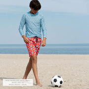 Soccer Swim Trunks - All American