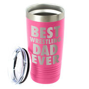 Wrestling 20 oz. Double Insulated Tumbler - Best Dad Ever