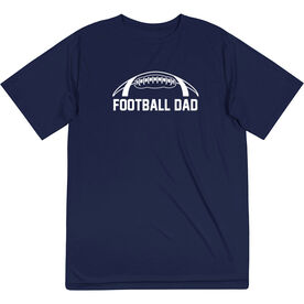 Football Short Sleeve Performance Tee - Football Dad