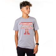 Hockey Short Sleeve T-Shirt - Hockey's My Favorite