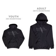 Crew Hooded Sweatshirt - Crew Row Team Sketch