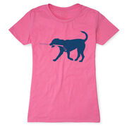 Hockey Women's Everyday Tee - Rocky The Hockey Dog