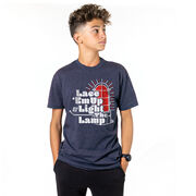 Hockey Short Sleeve T-Shirt - Lace 'Em Up And Light The Lamp