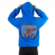 Hockey Hooded Sweatshirt - Goal Buster (Back Design)