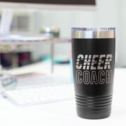 Cheerleading 20 oz. Double Insulated Tumbler - Cheer Coach