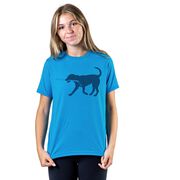 Hockey Tshirt Short Sleeve Rocky The Hockey Dog