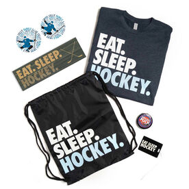 Hockey Swag Bagz- Eat. Sleep. Hockey