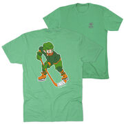 Hockey Short Sleeve T-Shirt - St. Hat-Trick (Back Design) 