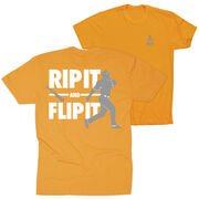 Baseball Short Sleeve T-Shirt - Rip It Flip It (Back Design)