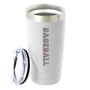 Baseball 20 oz. Double Insulated Tumbler - Baseball