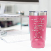 Running 20oz. Double Insulated Tumbler - Always Find Time