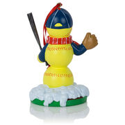 Softball Ornament - Softball Snowman