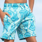 Guys Lacrosse Swim Trunks - Coast To Coast