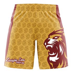 Custom Team Shorts - Wrestling Rep Your Logo