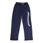 Baseball Fleece Sweatpants - Baseball Stitches