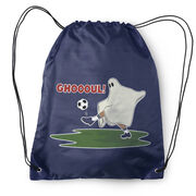 Soccer Drawstring Backpack - Soccer Ghoul 