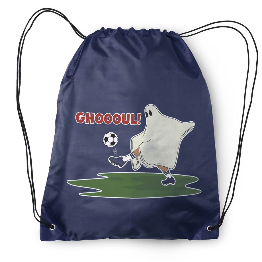 Soccer Drawstring Backpack - Soccer Ghoul 